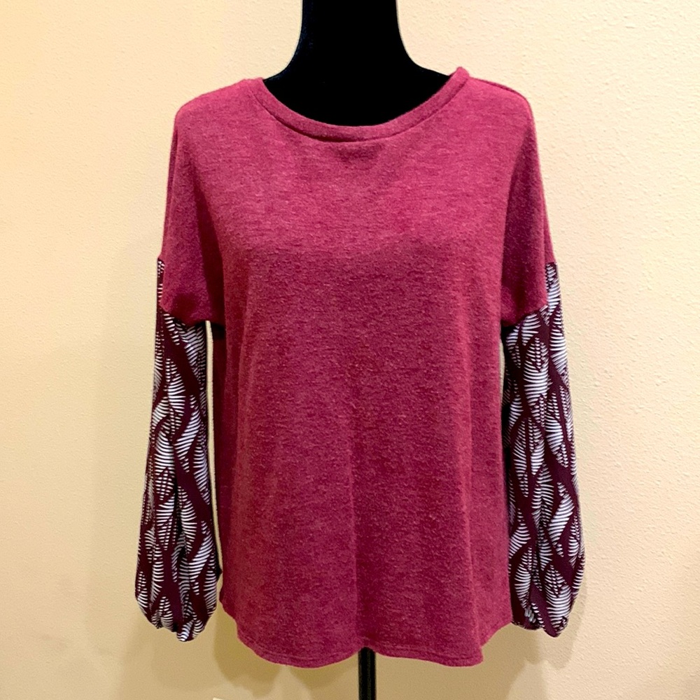 👚 Mixed Material shirt 👚
